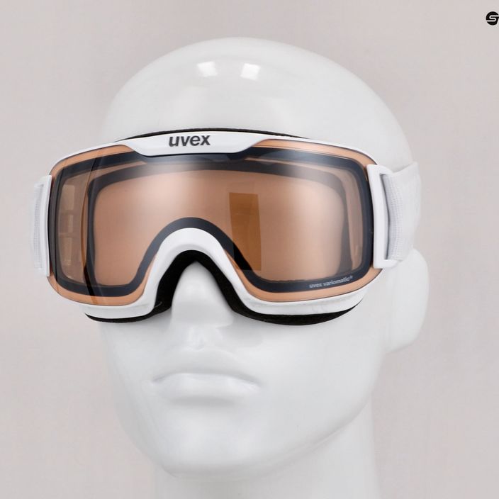 Дамски ски очила UVEX Downhill 2000 S V white 55/0/448/10 7