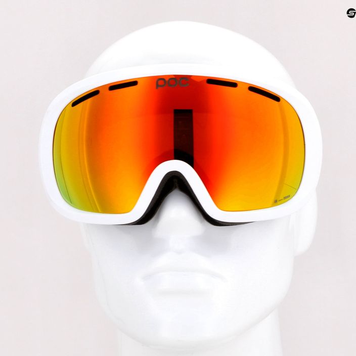 Очила за ски POC Fovea Mid Clarity hydrogen white/spektris orange 12