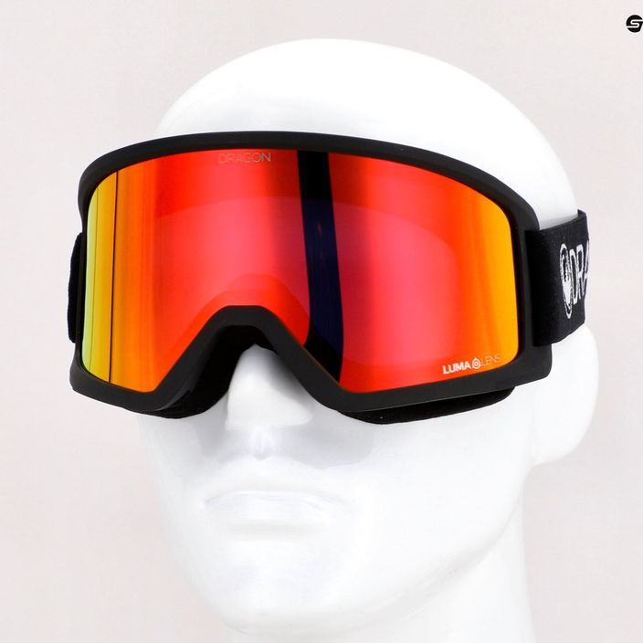 Ски очила Dragon DX3 OTG Black red 11
