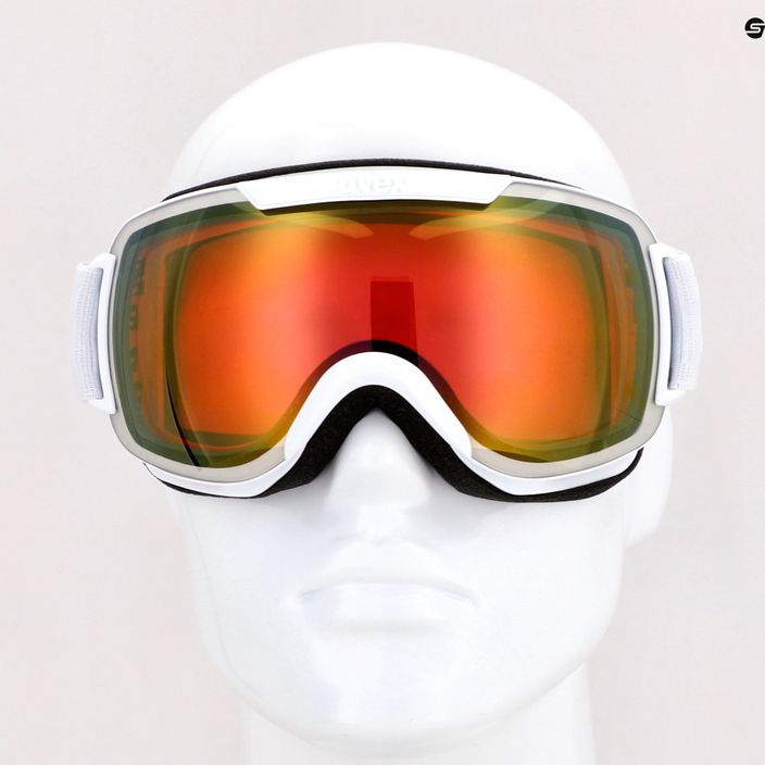 Дамски ски очила UVEX Downhill 2000 FM бели 55/0/115/12 8