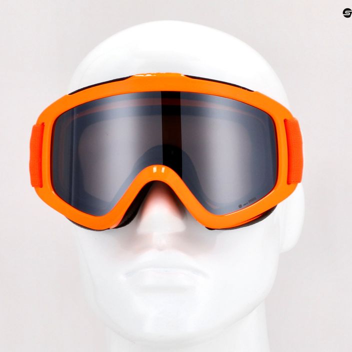 Детски очила за ски POC POCito Iris fluorescent orange/clarity pocito 11
