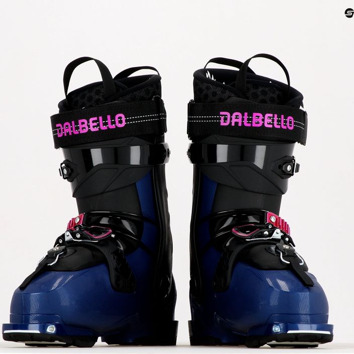 Дамски обувки за ски туринг Dalbello Lupo AX 100 W син-черен D2207001.00 10