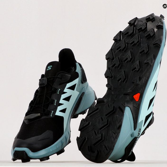 Дамски обувки за бягане Salomon Supercross 4 GTX черен-синe L41735500 21