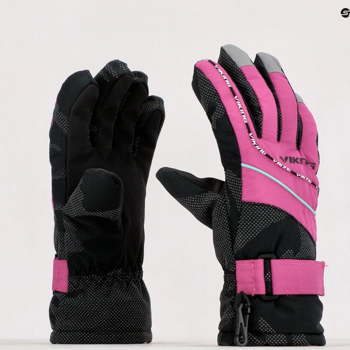 Детски ски ръкавици Viking Mate pink 120/19/3322 9