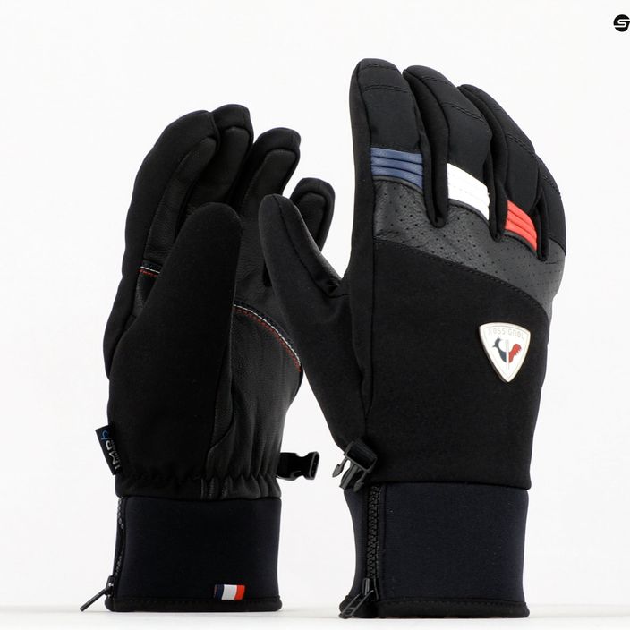 Мъжки ски ръкавици Rossignol Strato Impr black 9