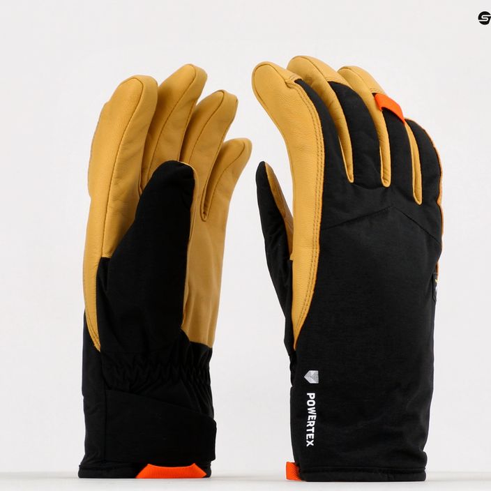 Мъжки ръкавици за алпинизъм Salewa Ortles Ptx/Twr black/yellow 00-0000028531 11