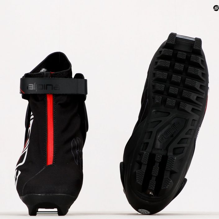 Мъжки обувки за ски бягане Alpina N Combi black/white/red 15