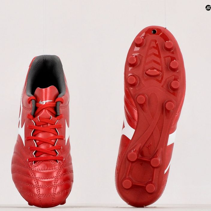 Детски футболни обувки Mizuno Monarcida II Sel MD червени P1GB222560 18