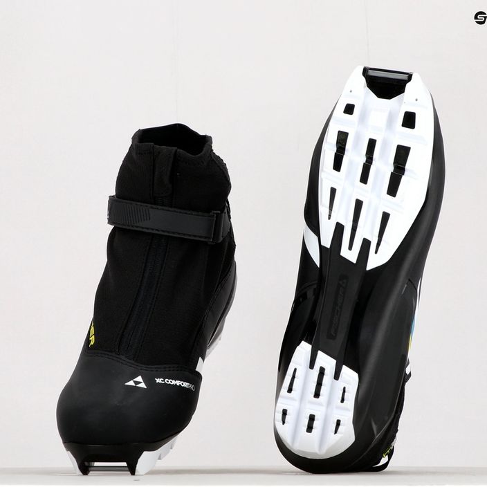 Fischer XC Comfort Pro ботуши за ски бягане черни/жълти S20920 17