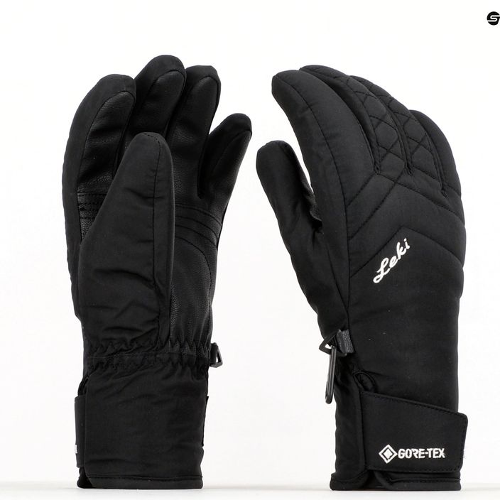 Дамски ски ръкавици LEKI Sveia Gtx Lady black 649804201 5