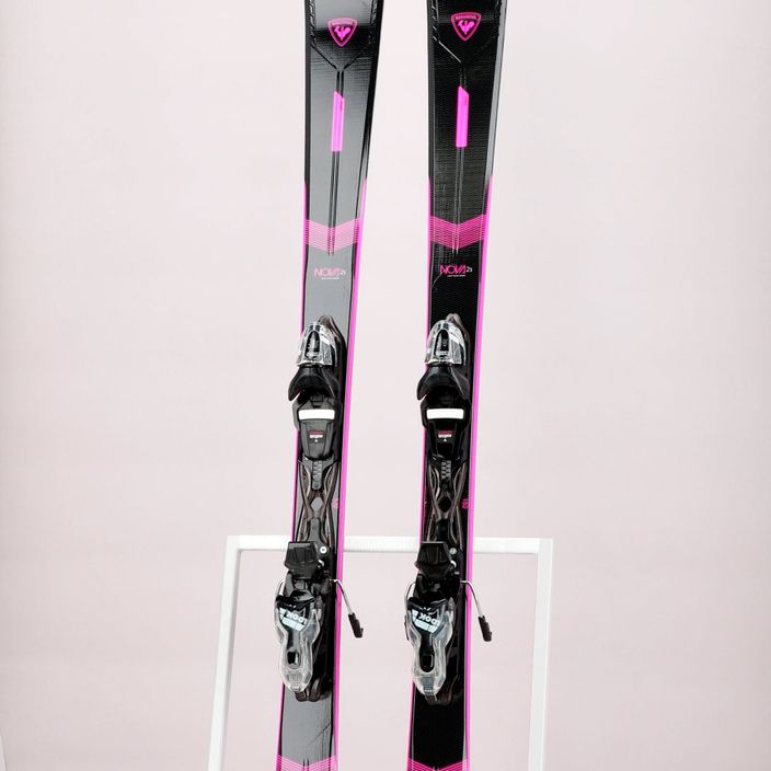 Дамски ски за спускане Rossignol Nova 2S + Xpress W 10 GW black/pink 12