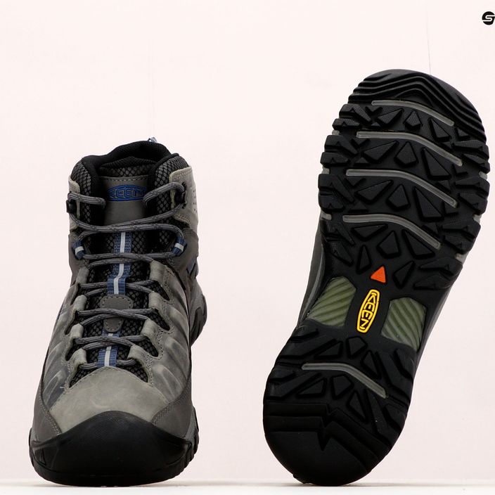 KEEN Targhee III Mid мъжки обувки за трекинг сиви 1026862 20