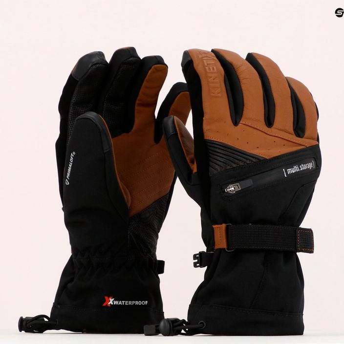 Мъжки ски ръкавици KinetiXx Bob Alpin brown 7020-230-05 6