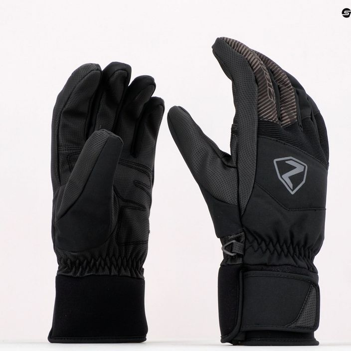 Мъжки ски ръкавици ZIENER Ginx As Aw black 801066.12 5