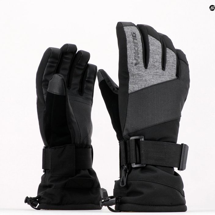 Дамски ски ръкавици Viking Eltoro black/grey 161/24/4244 9