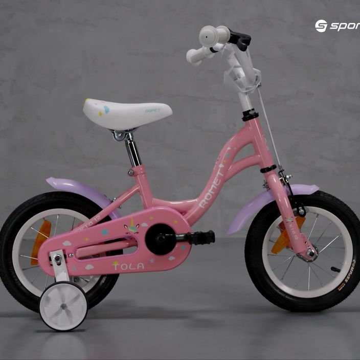 Детски велосипед Romet Tola 12 розов 2216633 7