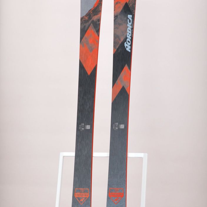 Nordica ENFORCER 94 Плоски сиво-червени ски за спускане 0A230800001 12