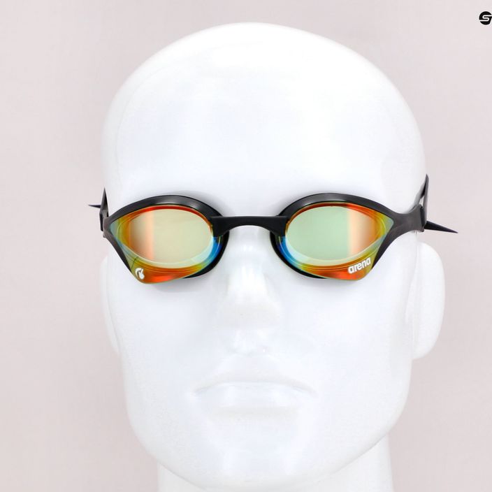 Очила за плуване Arena Cobra Ultra Swipe Mirror yellow copper/black 002507/350 8