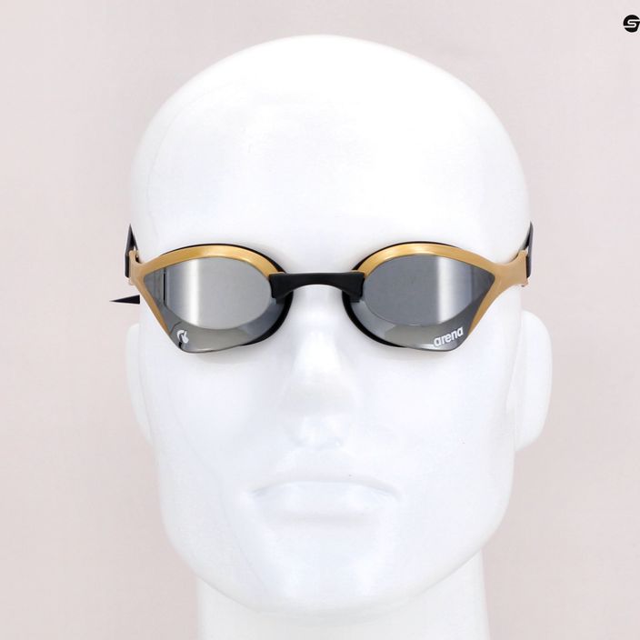 Очила за плуване Arena Cobra Ultra Swipe Mirror silver/gold 002507/530 7