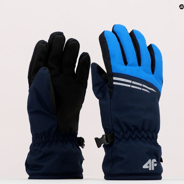 Детски ски ръкавици 4F сини 4FJAW22AFGLM038 10