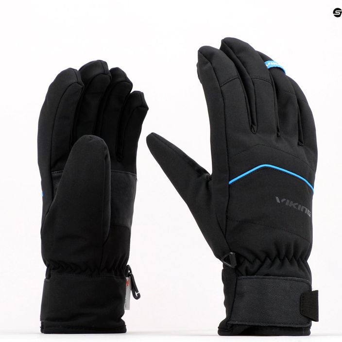 Мъжки ски ръкавици Viking Solven Ski blue 110/23/7558 9