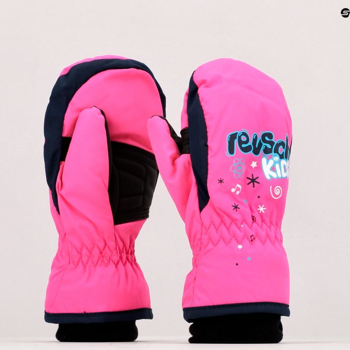 Детски ръкавици за сноуборд Reusch Mitten pink 48/85/405/350 7