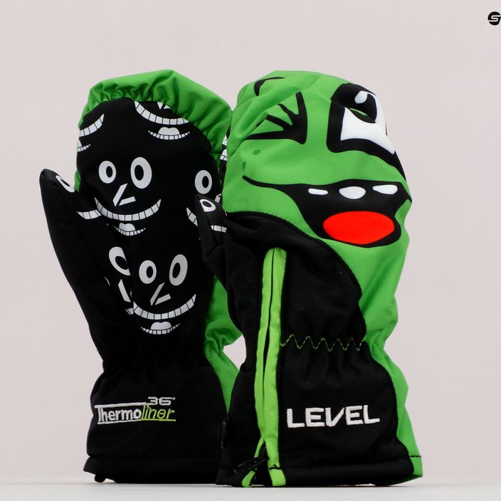 Детски ръкавици за сноуборд Level Lucky Mitt green 4146 5