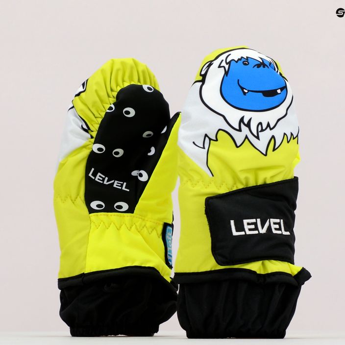 Детски ръкавици за сноуборд Level Animal Mitt синьо-червени 4174 5