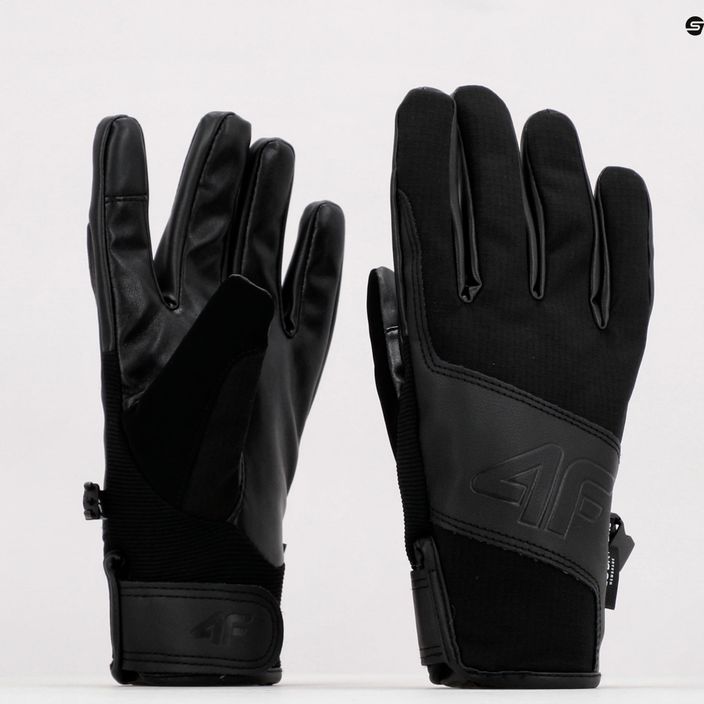 Мъжки ски ръкавици 4F черни H4Z22-REM004 11