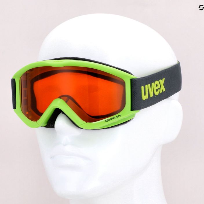 Очила за ски UVEX Speedy Pro зелени 55/3/819/70 7