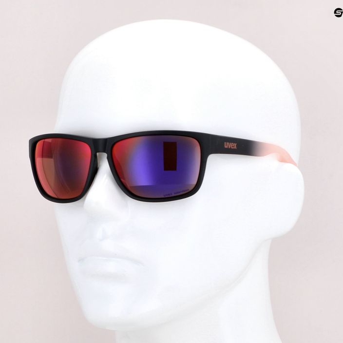 UVEX Lgl 36 CV слънчеви очила черни/розови S5320172398 7