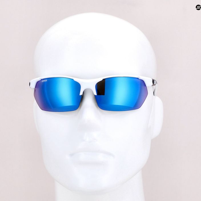 UVEX Sportstyle 114 слънчеви очила черно и бяло S5309398216 9