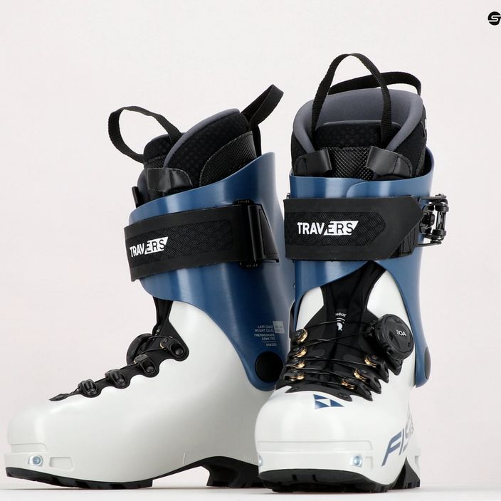 Дамски ски обувки Fischer Travers TS white-blue U18222 14
