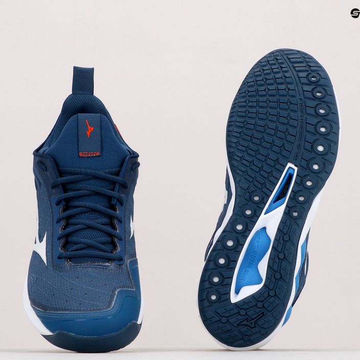 Мъжки обувки за волейбол Mizuno Wave Luminous 2 blue V1GA212021 12