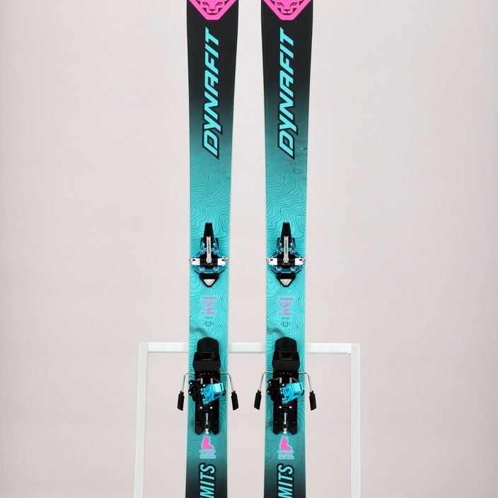 Дамски ски DYNAFIT Seven Summits W + Radical Long Travel blue-pink 08-0000048495 13