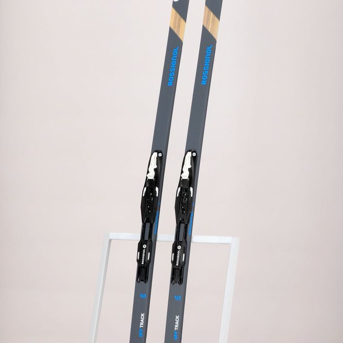 Мъжки ски за ски бягане Rossignol Evo OT 60 POS + Control SI grey/blue 12