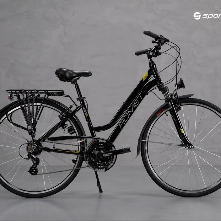 Дамски велосипед за трекинг Romet Gazela black-yellow R23A-TRE-28-19-2869A 15