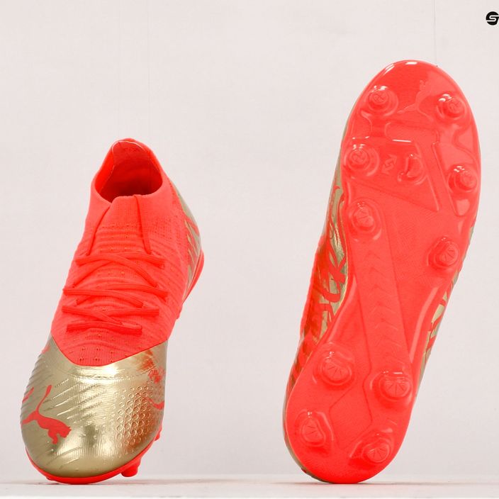Мъжки футболни обувки PUMA Future Z 2.4 Neymar Jr. FG/AG orange/gold 107105 01 13