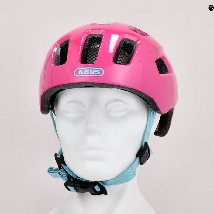 Детска велосипедна каска ABUS Youn-I 2.0 pink 40165 9