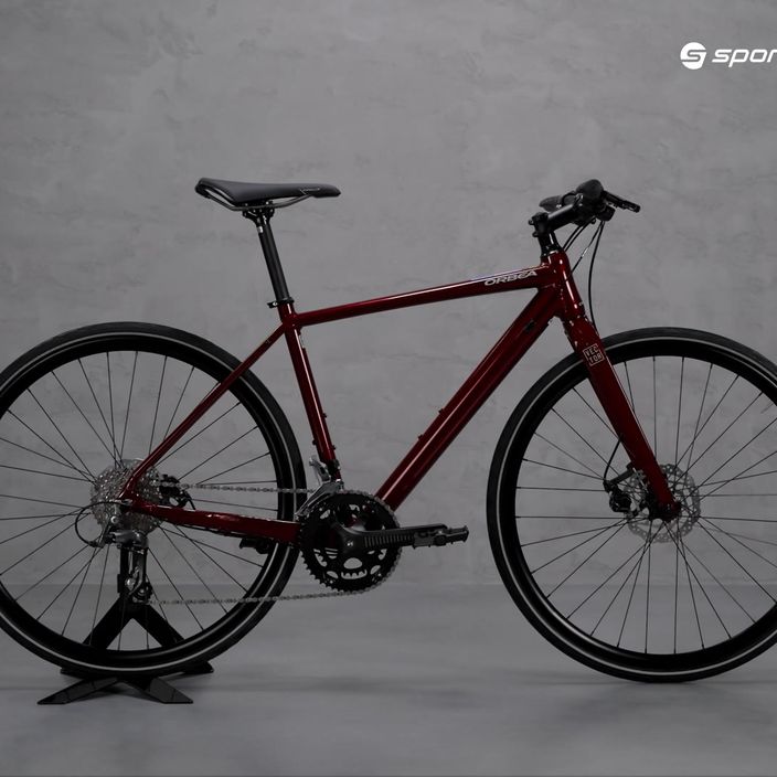 Orbea Vector 30 червен фитнес велосипед 15
