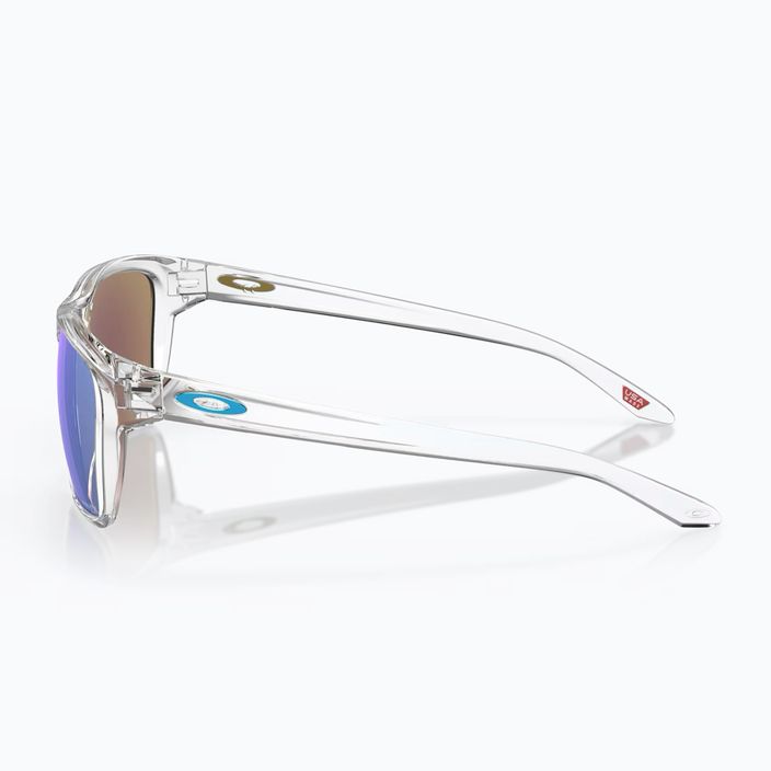 Слънчеви очила Oakley Sylas XL с полиран прозрачен/призматичен сапфир 3