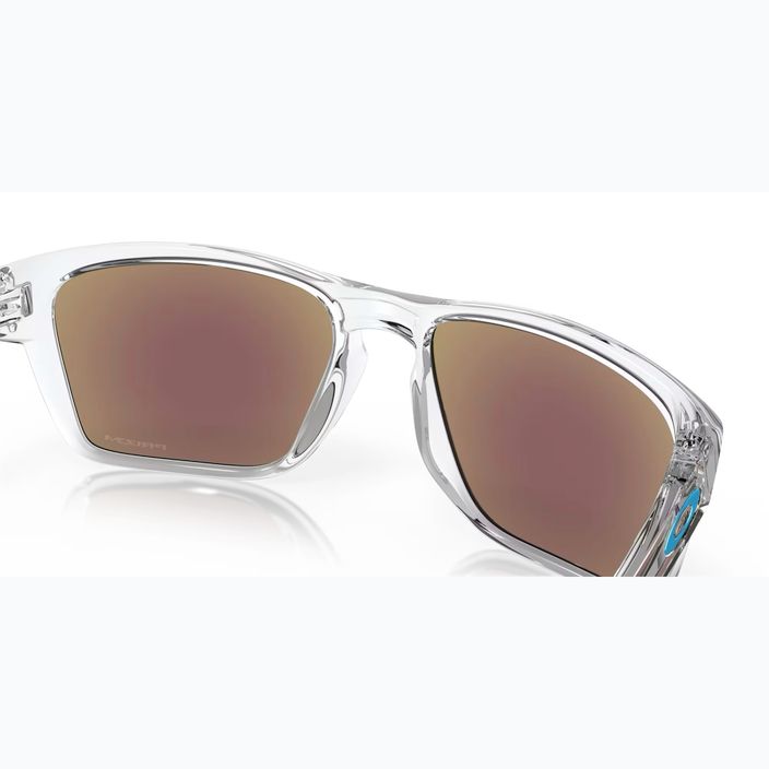 Слънчеви очила Oakley Sylas XL с полиран прозрачен/призматичен сапфир 7