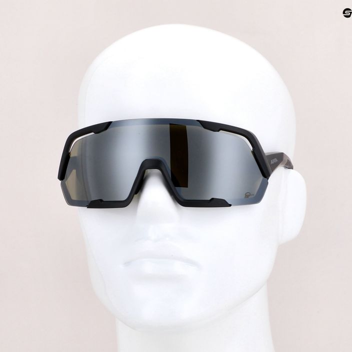 Очила за велосипеди Alpina Rocket Q-Lite black matt/silver mirror 7