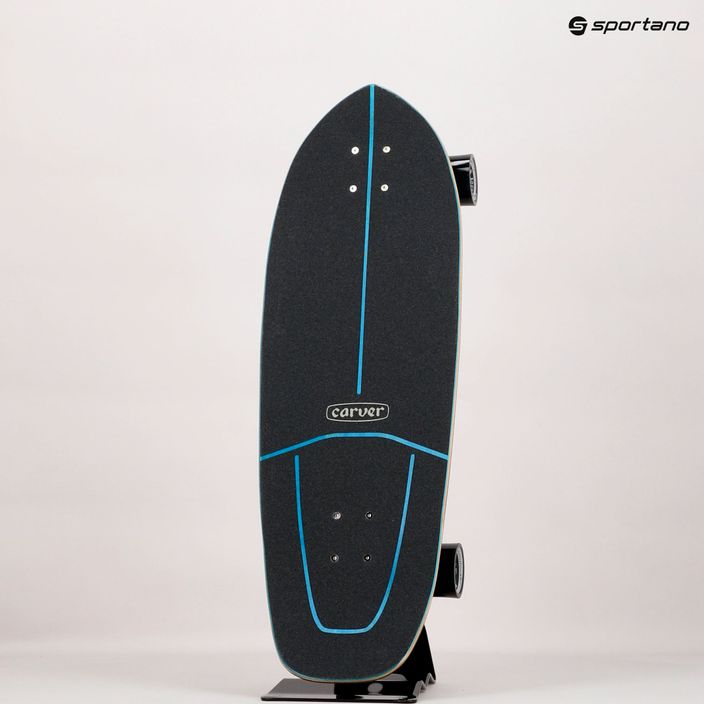 Surfskate скейтборд Carver C7 Raw 31" JOB Blue Tiger 2022 Комплект синьо и розово C1013011140 15