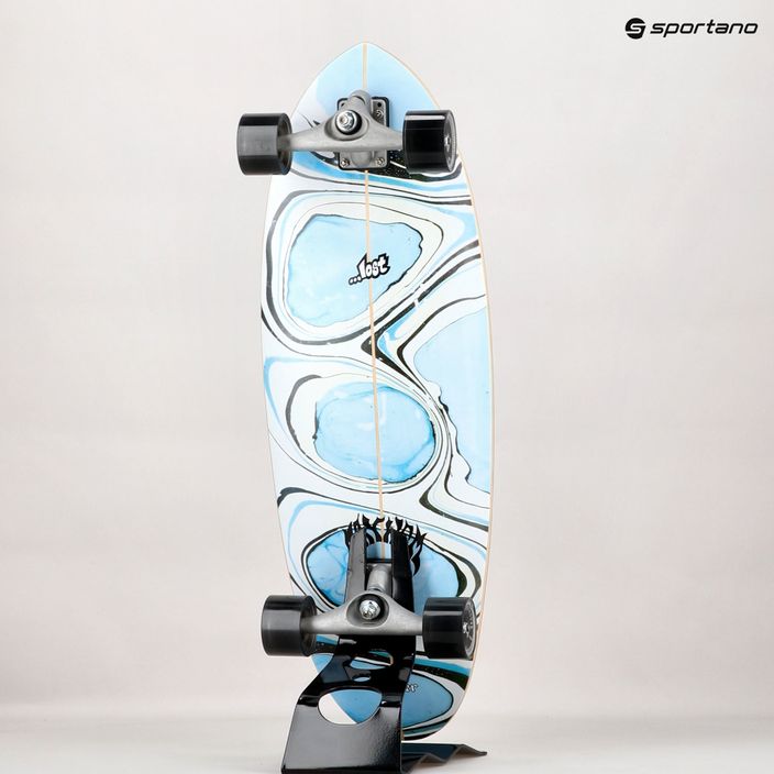 Surfskate скейтборд Carver Lost CX Raw 32" Quiver Killer 2021 Complete blue and white L1012011107 11