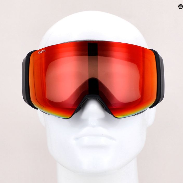 Ски очила Smith 4D Mag S2-S3 черни/червени M00732 9