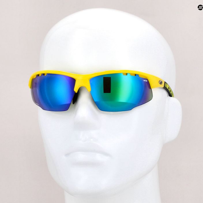 Очила за колоездене GOG Falcon Xtreme жълти E863-4 8