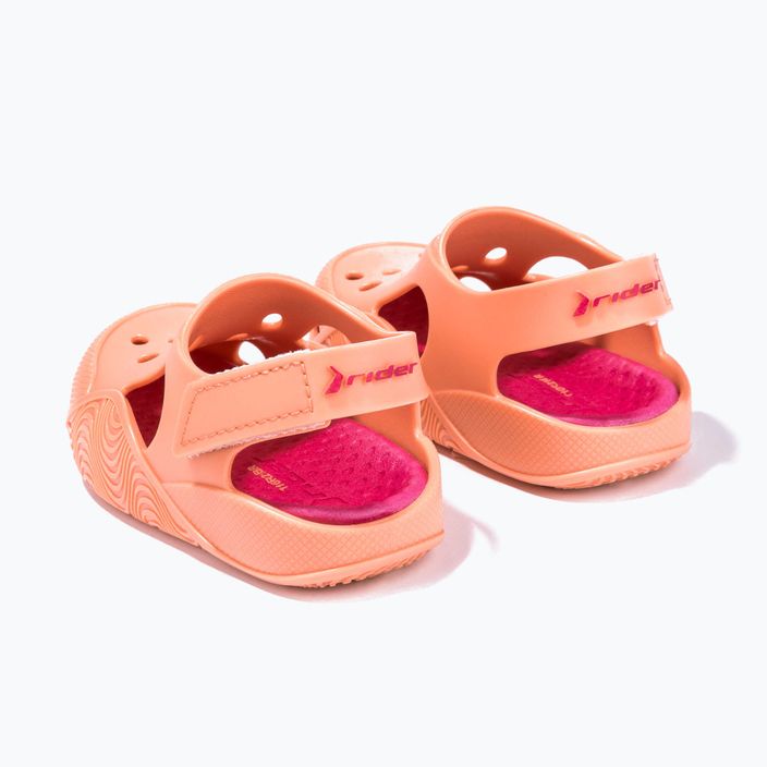 RIDER Comfy Baby оранжеви/розови сандали 11