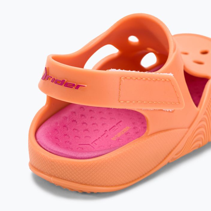 RIDER Comfy Baby оранжеви/розови сандали 8