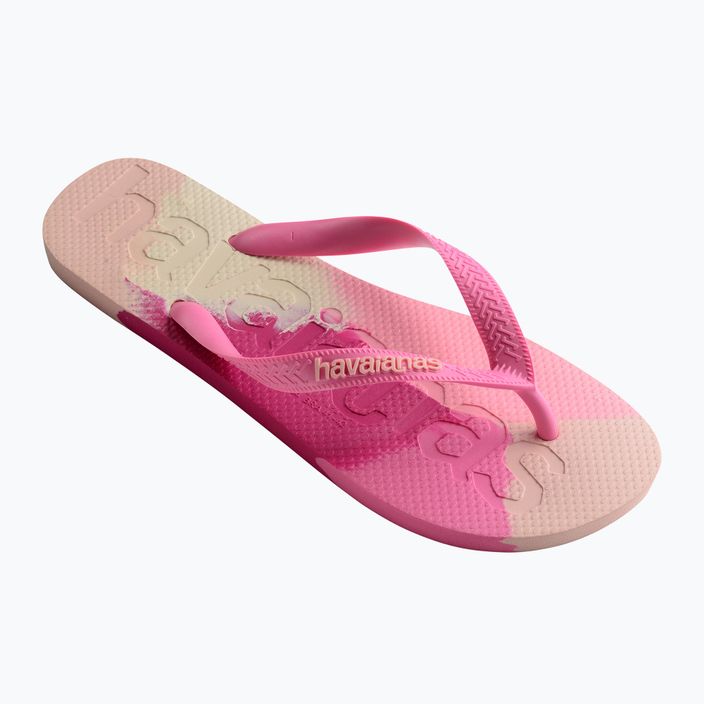 Havaianas Top Logomania Colors II crystal rose джапанки